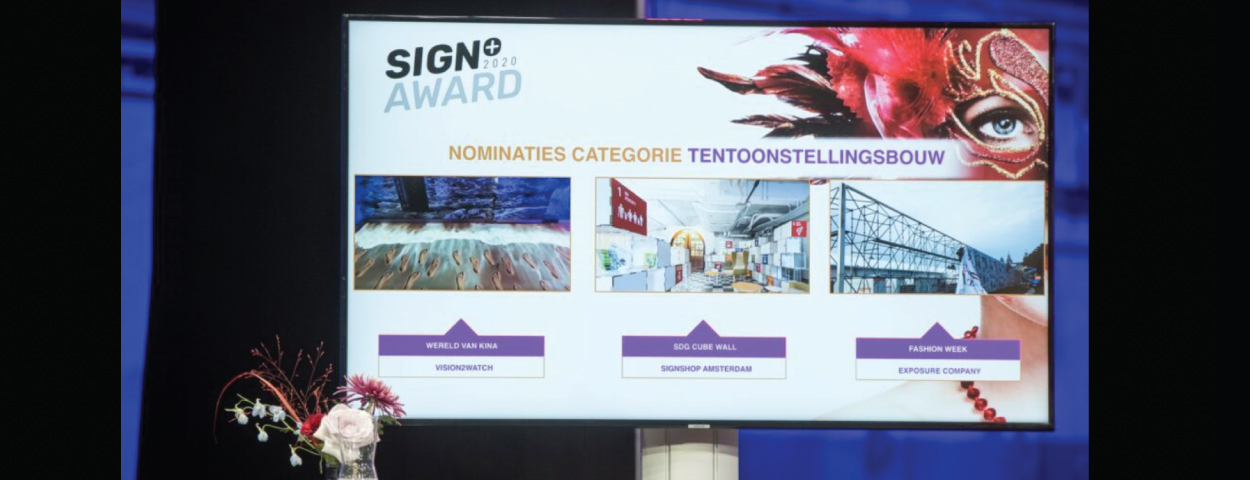 helaas geen sign award